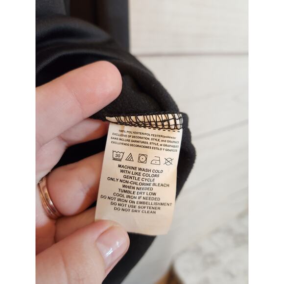 NFL Team Apparel Men's Black Yellow Long Sleeve Pittsburgh Steelers Jacket Small - Picture 4 of 6